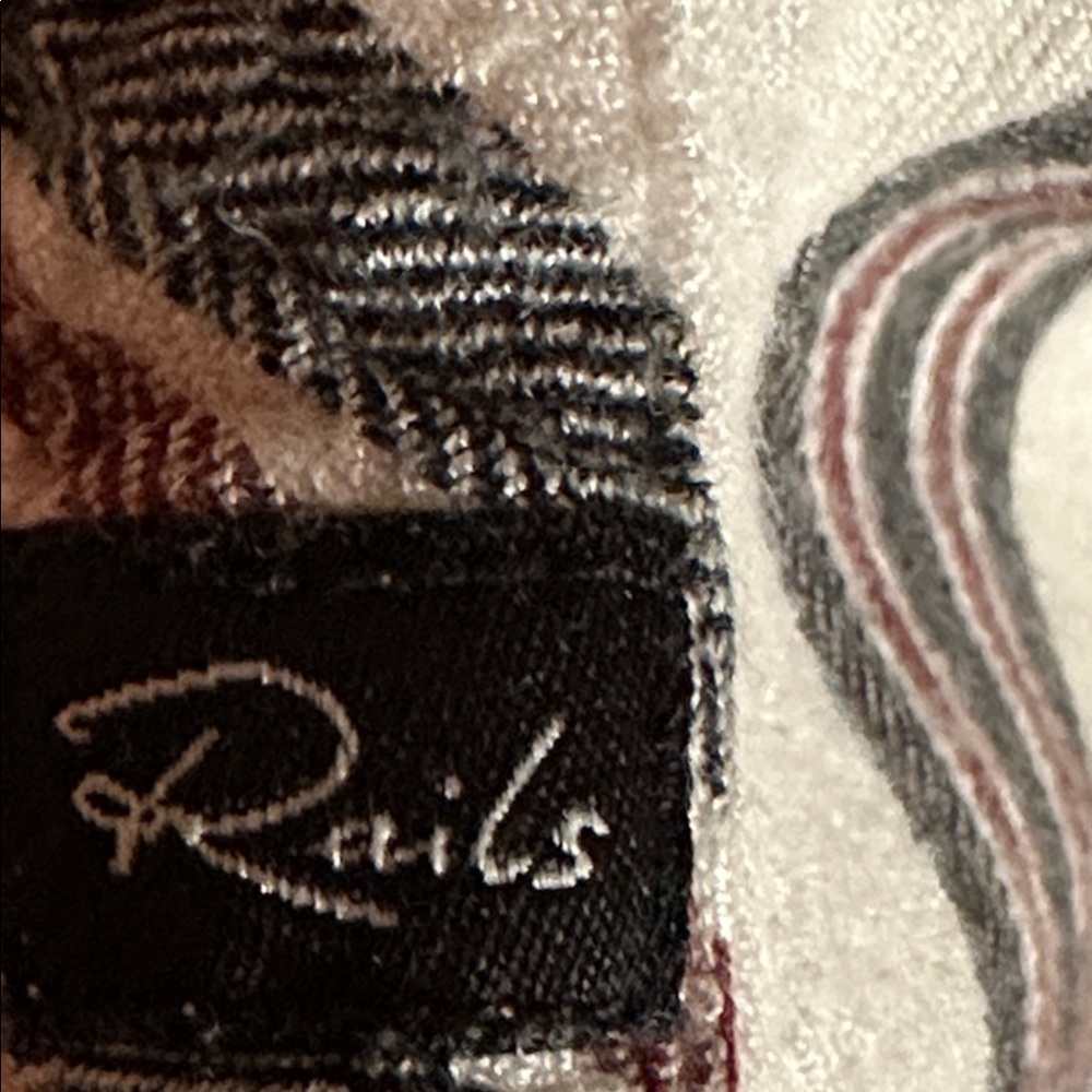 RAILS Hunter Plaid Button Front 90’s Grunge Distressed California Flannel Shirt - Picture 6 of 12